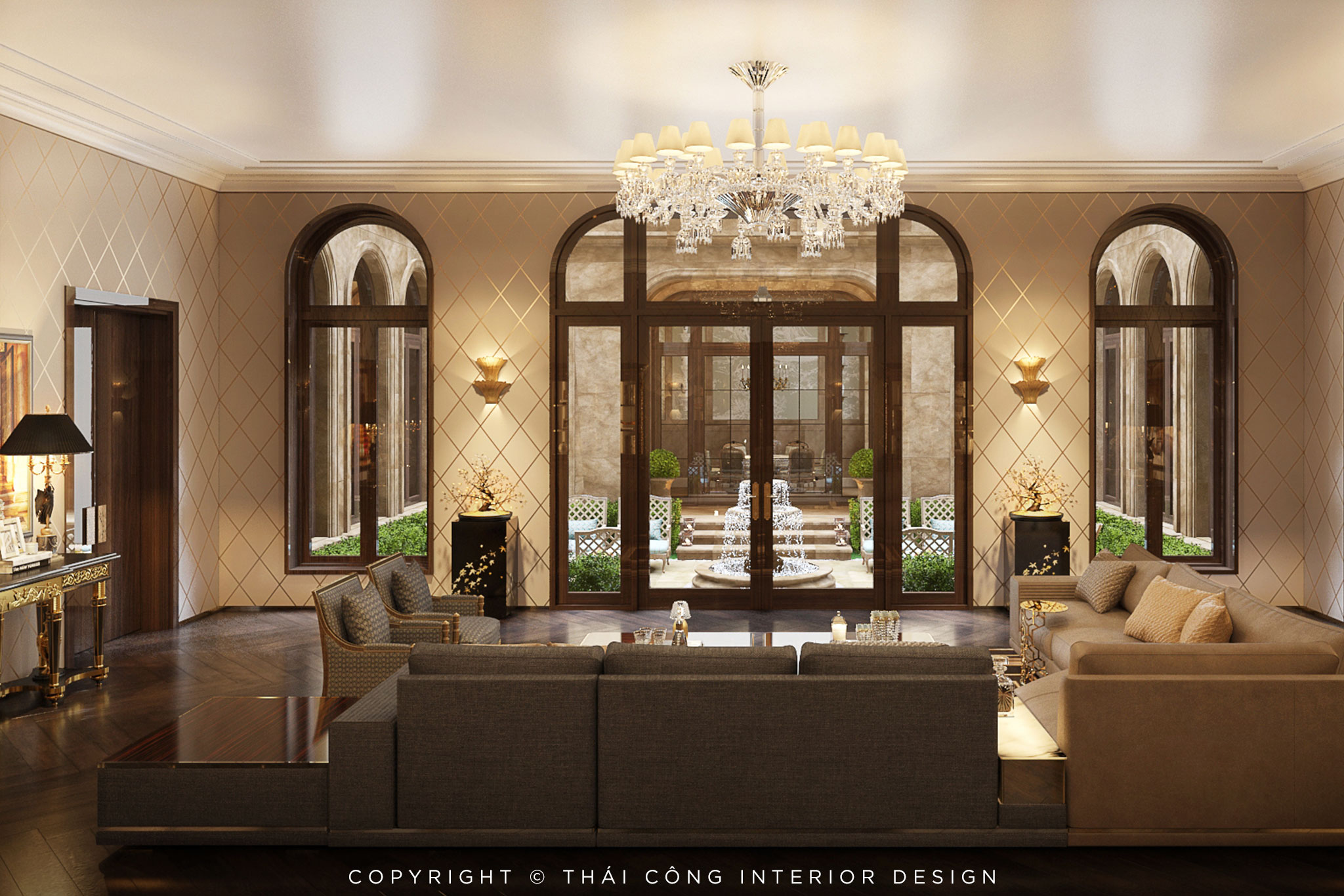 PARC VILLA - SAIGON - THÁI CÔNG Interior Design - The World of Luxury
