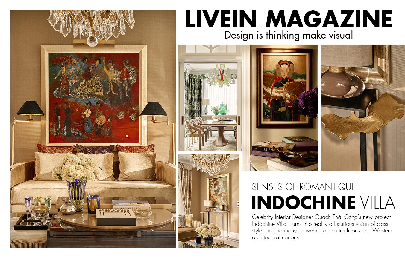Senses of Romantique Indochine Villa THÁI CÔNG Interior Design The