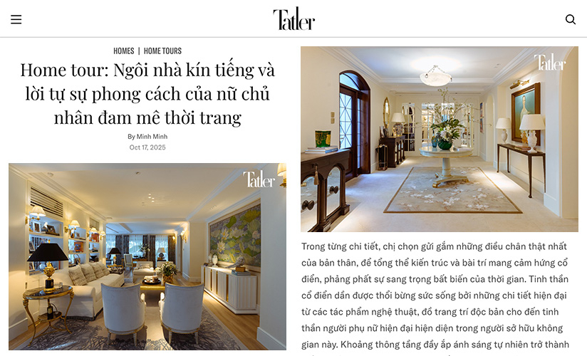 Home tour: Ngôi nhà kín tiếng và lời tự sự phong cách của nữ chủ nhân đam mê thời trang