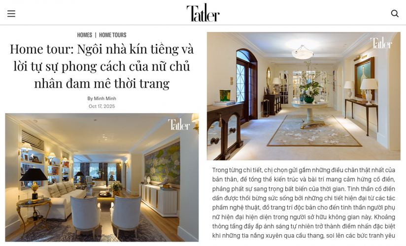 Home tour: Ngôi nhà kín tiếng và lời tự sự phong cách của nữ chủ nhân đam mê thời trang
